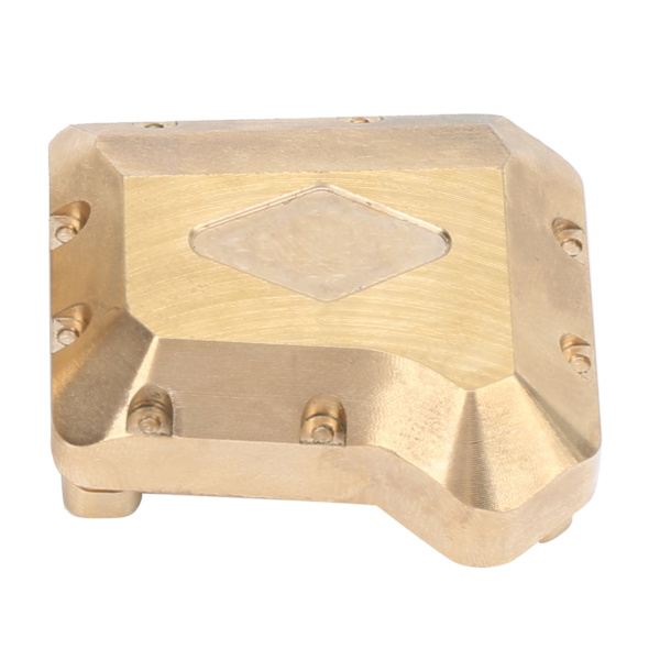 2 stk RC Messing Bakaksel Diff Deksel Motvekt for Traxxas TRX4 1/10 RC Bil Oppgraderingsdeler