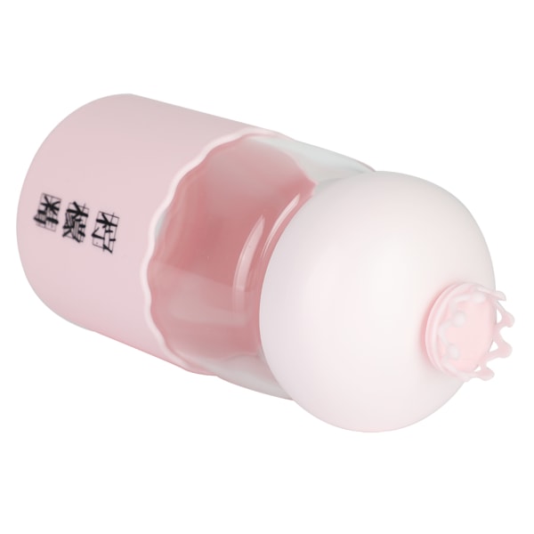 250 ml bærbar gjennomsiktig vannflaske Lovely Shape Girl Outdoor Travel Flasker (#2)