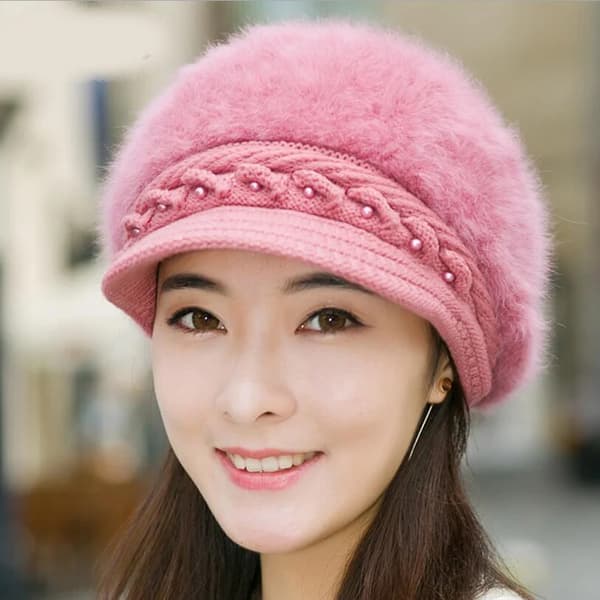 Elegant Vinterhue til Kvinder, Dame Efterårsstrikkede Huer, Kvinders Hat, Efterår Damemode, Skullies, Beanies