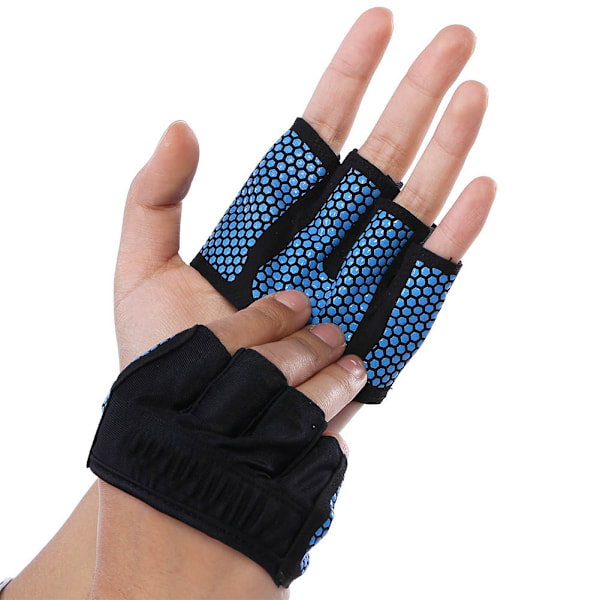 Tyngdlyftningshandskar för Kvinnor Män, Anti-Slip Design Snabbtorkande Tyg Fullt Handflateskydd Andningsbart Mesh, Idealisk för Yoga Pull-Up Spinning Hantel