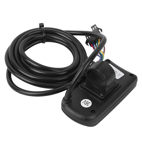 EBicycle Lithium-akku LED-mittari S800-näyttö vaakasuora mustavalkoinen näyttö (36V)