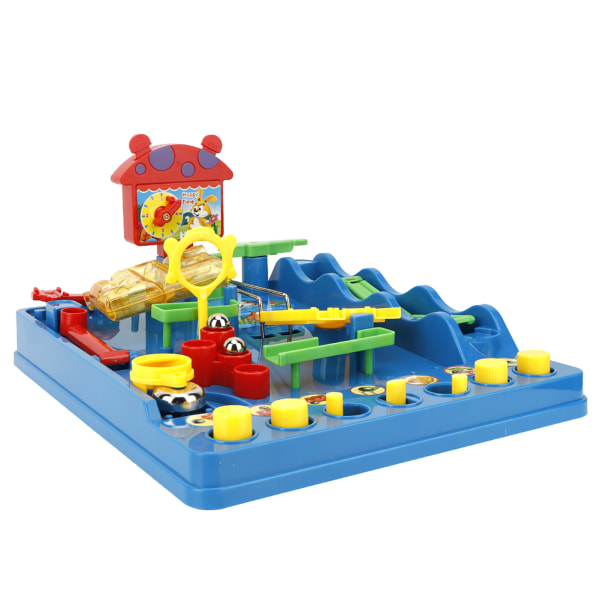 Bärbar Mini Water Park Labyrint Bord Skrivbordsspel Leksaker för vuxna barn