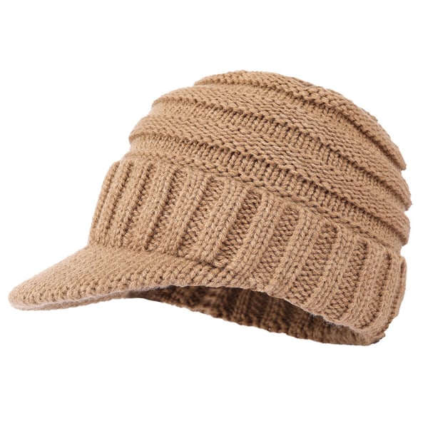 Trendig varm överdimensionerad Chunky Mjuk Oversized Ribbad Slouchy Knit Hat