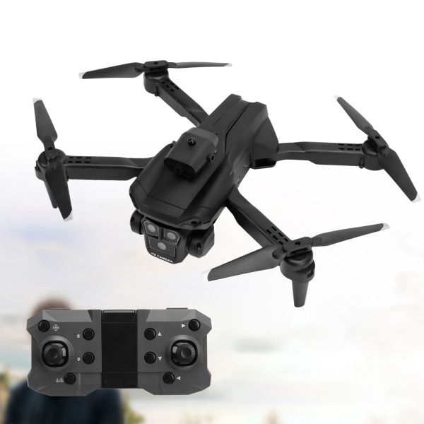 3-kamerors HD-flygfotografering drönare hinderundvikande optisk flödespositionering fjärrkontroll quadcopter hopfällbar drönare