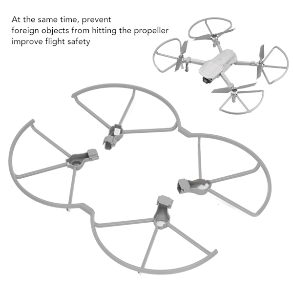 Drönarsäkerhetsuppgradering, Propellerskydd för Air 2S, Hög Tålighet Slagtåligt ABS-plastmaterial, Snabbfäste Smart Design för Säker Flygning