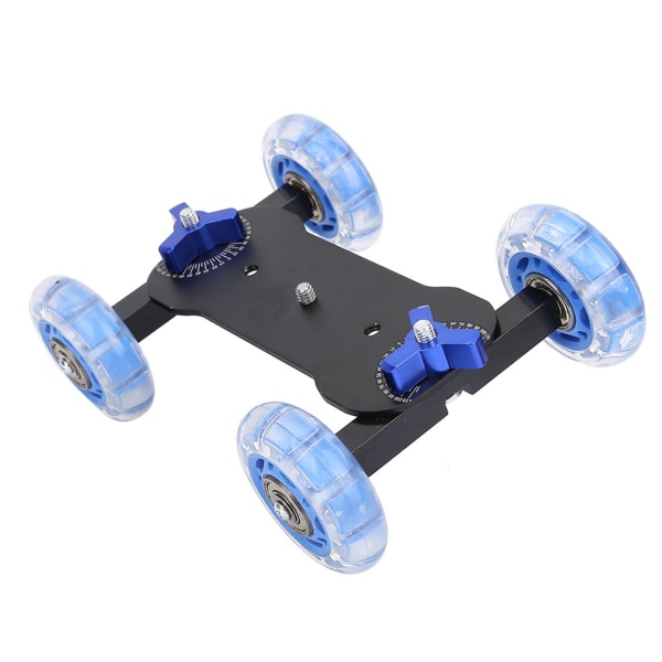 Mini Desktop 10KG Load Rail Roller Track Slider Dolly Skater Car