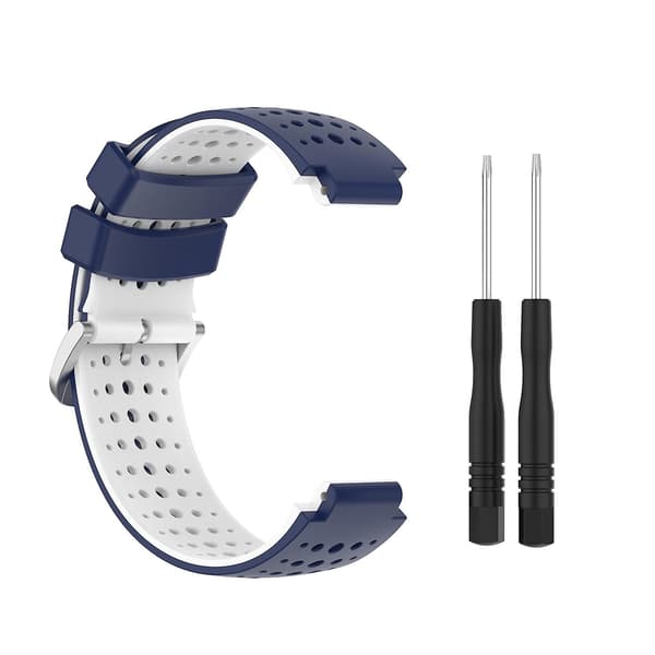 Two-tone Watch Strap Replacement Band for Garmin Forerunner 735XT 620 630 220 230 235 Multi