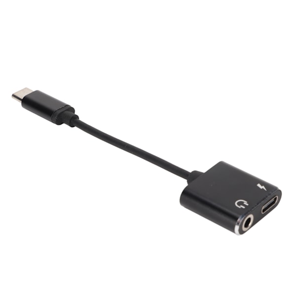 Effektiv USB Typ C till 3,5 mm Ljudadapter för Högupplöst Ljud, Inbyggt DAC-chip Stöder Hi-Res Audio, Var Avslappnad och Effektiv med Snabb