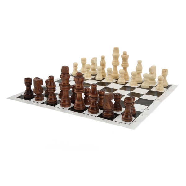 Sammenleggbart sjakkbrett med 32 sjakkbrikker Portable Funny