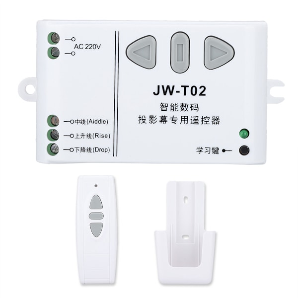 Projektionsskærm Trådløs Fjernbetjening Afbryder Op Ned Reversibel Controller(433Mhz)