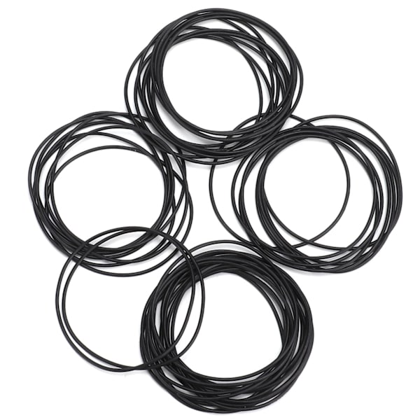 500 st/påse O-ring gummitätning klocka baksida tätning packningar klockreparation verktyg (0,7)