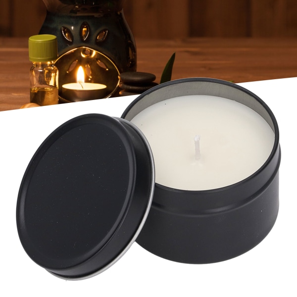 Survival Candle 15 Hour Scented Long Lasting Emergency Survival Candle for Outdoor Home Black