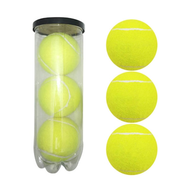 Bekväma Tennisbollar, Mjuka Gummibollar för Nybörjarträning, Vattentäta och Låg Inflation, Idealiska för Barnträning