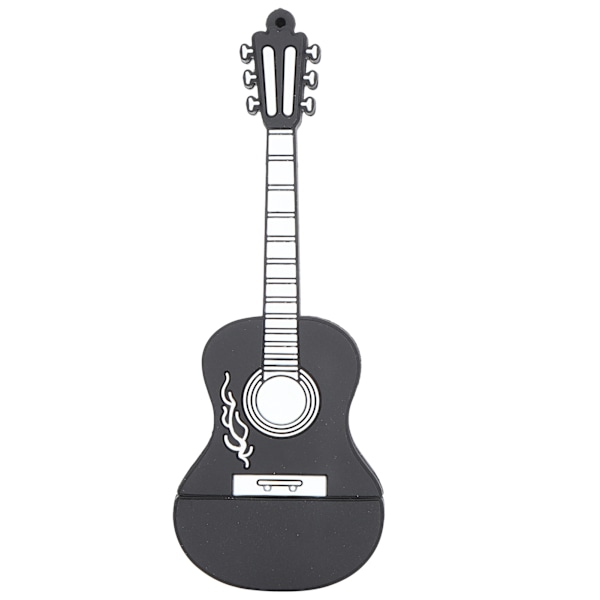 Kreativ Gitarrformad USB-minne, Lätt Att Använda Med Plug And Play-funktion, Premiumlagring För Viktiga Filer, 128GB USB 2.0 Musiknot