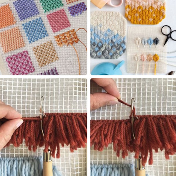 Ultra Styv Plast Canvas För Hantverk, Klar Vit Plast Mesh Canvas Ark Idealisk För Heminredning Och DIY-projekt