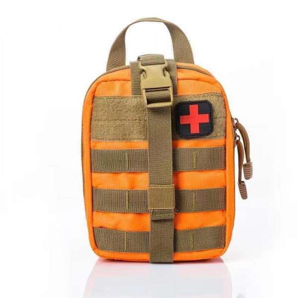 Högkapacitets Molle IFAK-väska, Slitstark 900D Polyester Taktisk Riv Av Med Kraftiga Metallblixtlås För Mångsidig Utomhusanvändning Inklusive Resor