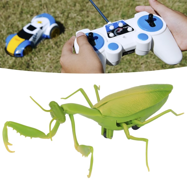 RC Mantis Barn for barn, simulert IR-fjernkontroll Mantis Mischief Toy for aprilspøkdagsfest