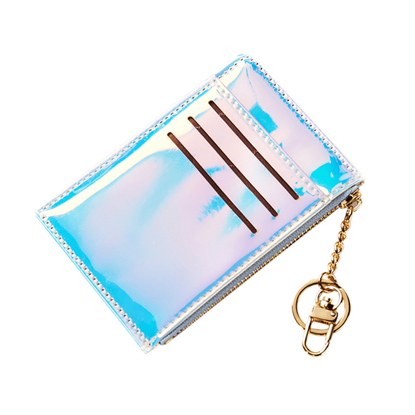 Laser Wallet Multifunktion Kreditkorttaske (blå)