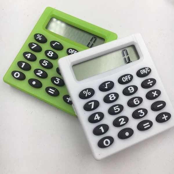 Basic Office Calculator, Standard Function for Office, Home, School, Mini Portable 8-Digit Electronic Calculator, School Supplies for St