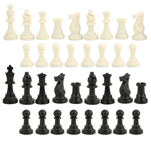 PP Plastic International Chess Chessman Stick Flanelett King