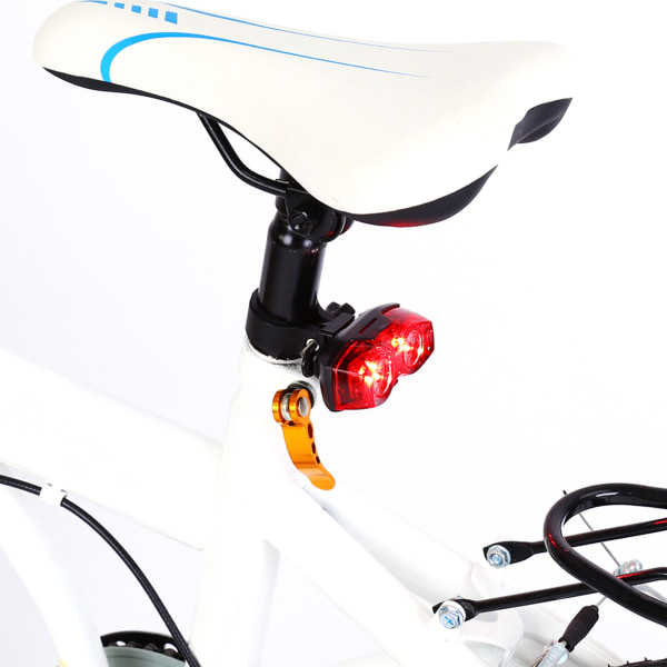 Sykling 2 LED-blinklys Lampe Sikkerhet Bak Bakre Hale Ny Bright Bike Sykkel varsellys