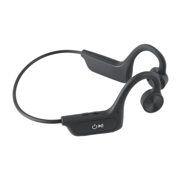 Vattentäta Bluetooth 5.0 Sporthörlurar, Benledningshörlurar Trådlösa med Inbyggd Mikrofon, Ergonomiskt Designade för Utomhusbruk