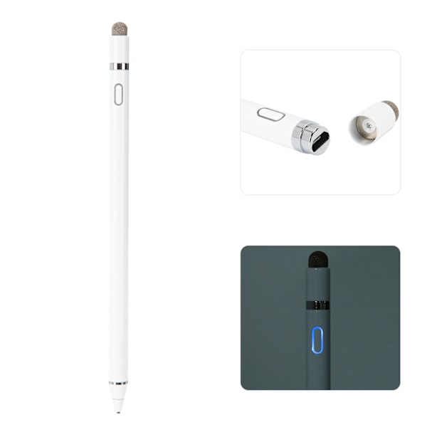 Universell Stylus Penna, Snabbladdande Uppladdningsbar Digital Penna för Hög Precision och Känslig Pekskärmsanvändning på Mobiltelefoner och Surfplattor
