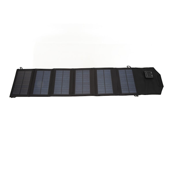 Solpanel för utomhusäventyr, monokristallin högeffektiv lättvikts hopfällbar solcellsladdare med IP65 vattentät funktion och LED-indikator