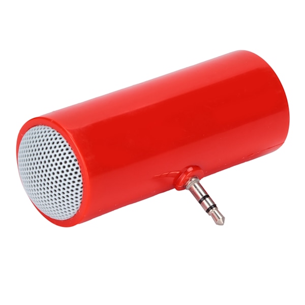 Minihögtalare för musikälskare, portabel plug-in-högtalare med modern design och tydlig ljudkvalitet, 3,5 mm-kontakt stereoljud för bred användning
