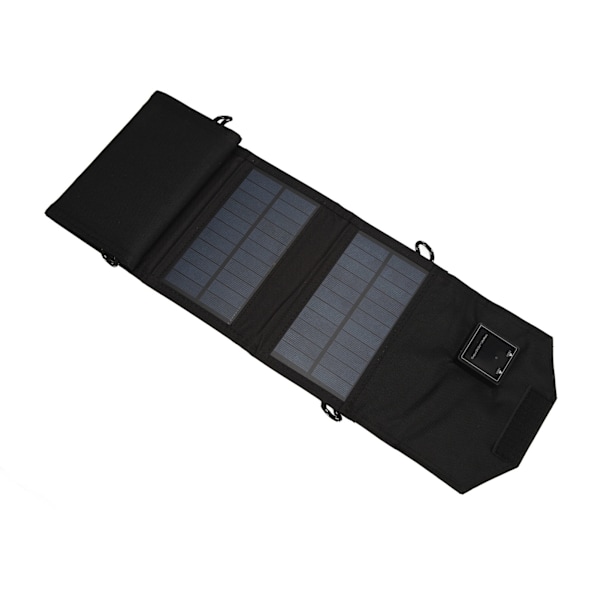 Solpanel för utomhusäventyr, monokristallin högeffektiv lättvikts hopfällbar solcellsladdare med IP65 vattentät funktion och LED-indikator