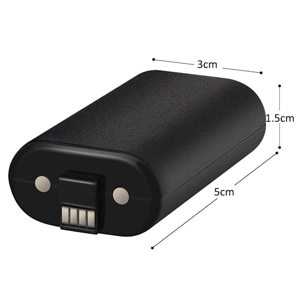 Snabb laddningslösning för Xbox-handkontroller, Spela och ladda-kit med uppladdningsbart batteripaket för handkontroll för utökade spelsessioner