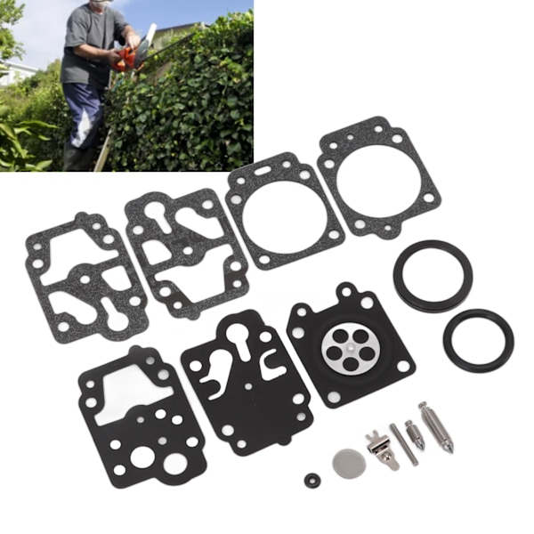 Paper Pad Washer Gasket Set Chainsaw Carburetor Gasket Kit Carburettor Repair Kit for D11 WYL