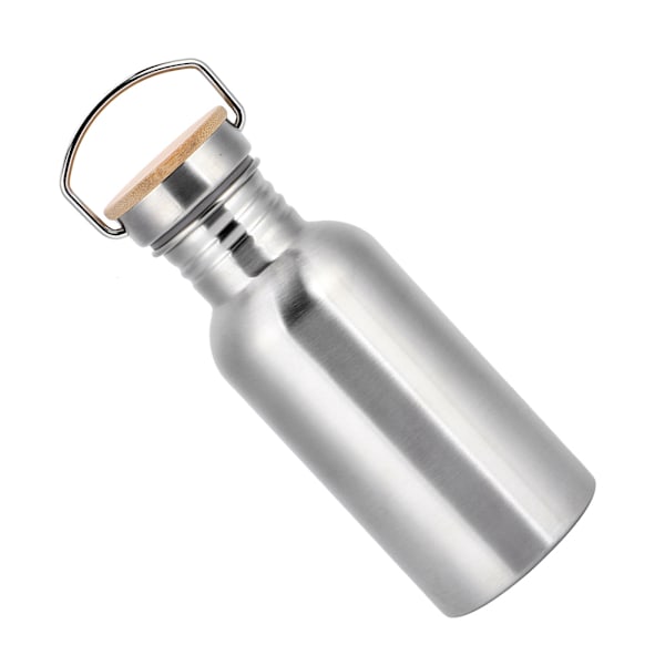 Portabel Vattenflaska i Rostfritt Stål, Minimalistisk Design, Perfekt För Resor Och Vardagsaktiviteter, Läcksäker BPA-fri Campingvattenflaska, 304