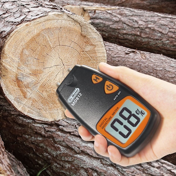 Träfuktmätare för noggrann och snabb mätning, digital LCD-sensor säkerställer hög precision och bred kompatibilitet för olika material