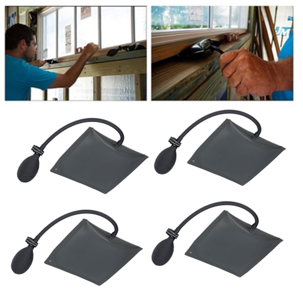 4pcs Air Shim Pump Door Window Installation Air Cushion Thicken Fiber Air Wedges Alignment Tool for Household