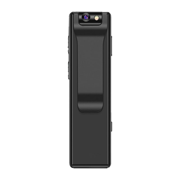 Bärbar Mini Kroppskamera, Ultra Klar Nattvisning & Roterbar Lins för Hemmakontorsbruk (Stöder Upp Till 64GB Lagring)