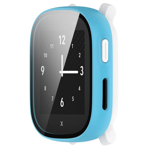 Hard PC Case Watch Cover for Xplora X6 Play, with Tempered Glass Screen Protector