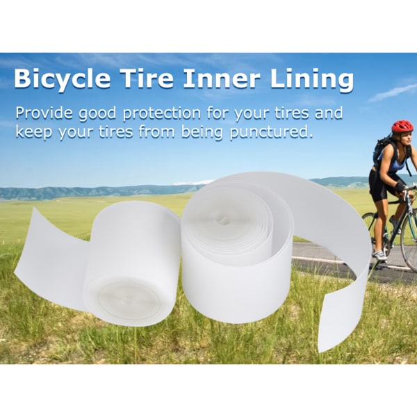 2 x sykkeldekkforinger Anti punktering innerrørsbeskytter for sykkel 27,5" (27,5")