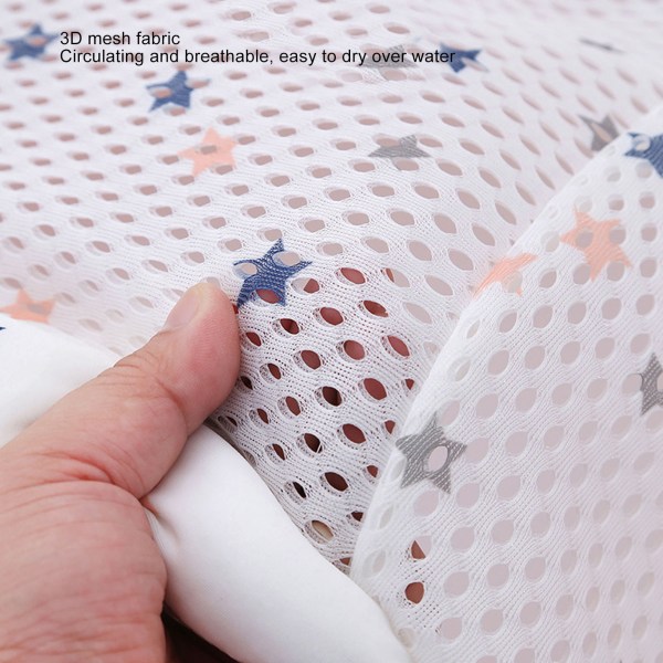 Baby badkar säte kudde bekväm mjuk mesh justerbar säkerhet baby badkudde stödmatta för spädbarn nyfödd baby typ 3