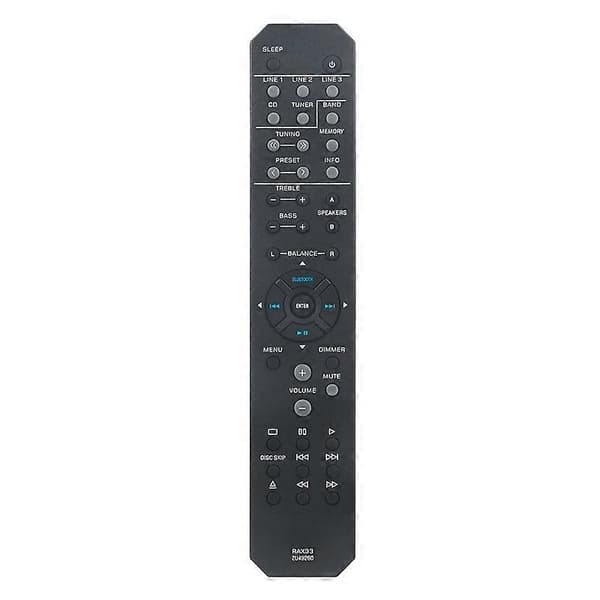 RAX33 Replacement Remote Control for Yamaha Stereo Receiver R-S202 R-S202BL R-S202D RS202 RS202BL RS202D