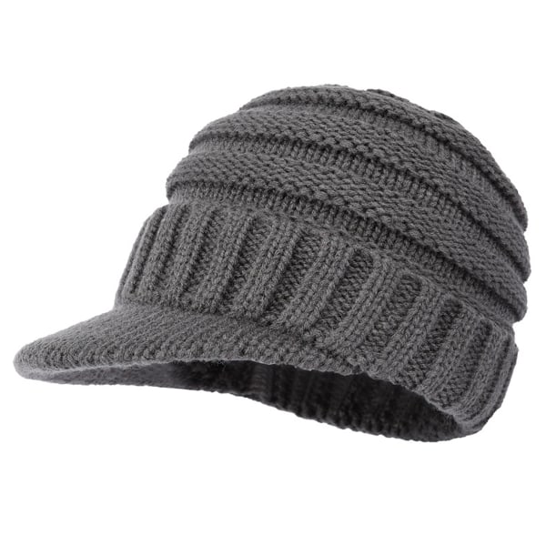 Trendy Varm Oversized Chunky Myk Oversized Ribbet Slouchy Knit Hat