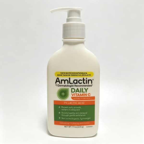 Lactic Acid Body Lotion Exfoliating Moisturizing Skin Refining Radiance Enhancing