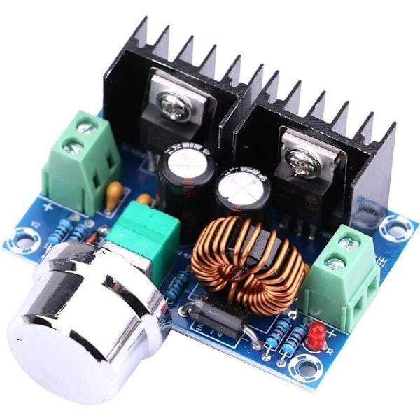 Justerbar DC-DC Nedtransformator Modul, Buck Converter med PWM Modulation för Högeffektsapplikationer, Spänningsregulator Modul med Kortslutningsskydd