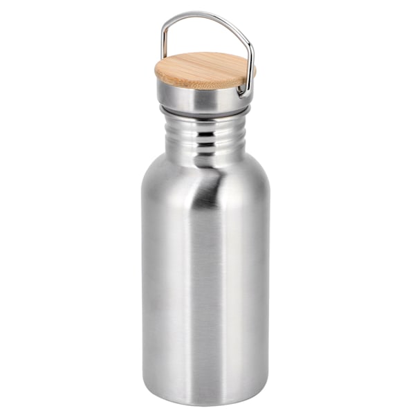 Portabel Vattenflaska i Rostfritt Stål, Minimalistisk Design, Perfekt För Resor Och Vardagsaktiviteter, Läcksäker BPA-fri Campingvattenflaska, 304