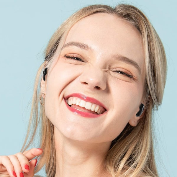 Kompakt Laddningsetui Trådlösa Hörlurar, Avancerad Bluetooth 5.3 För Sömlös Anslutning, Ultralåg Latens, Hi-Fi Ljud Med Djup Bas, Intuitiv