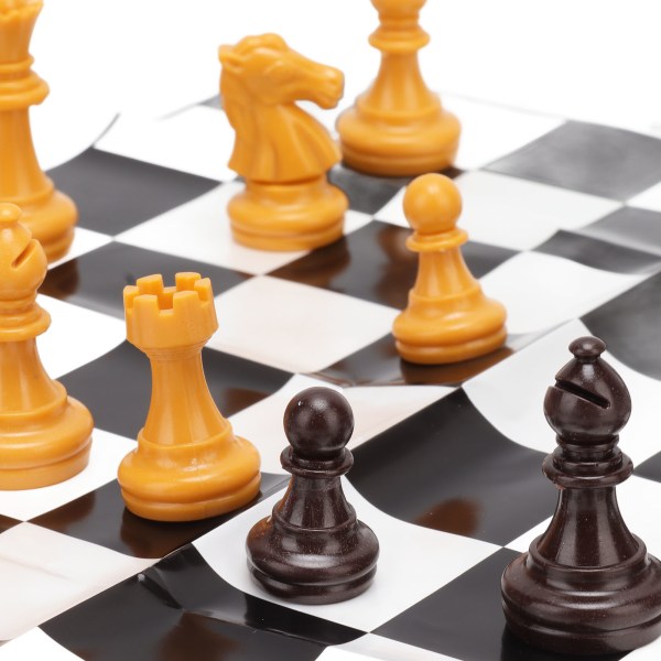 Internasjonalt sjakksett Slitasjefast internasjonalt sjakkbrett