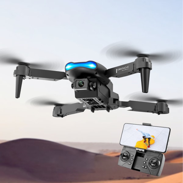 3-sidet forhindring undgåelse foldbar drone Wifi Quadcopter HD 4k luftfotografering fjernbetjening fly