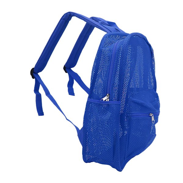 Kraftig Mesh Ryggsäck, Genomskinlig Konstruktion Säkerställer Snabba och Godkända Säkerhetskontroller, Ergonomisk Design för Bekväm Användning,