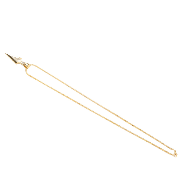 Arrowhead Pendant kaulakoru metalliseos Vintage Spear kärki ketju riipus