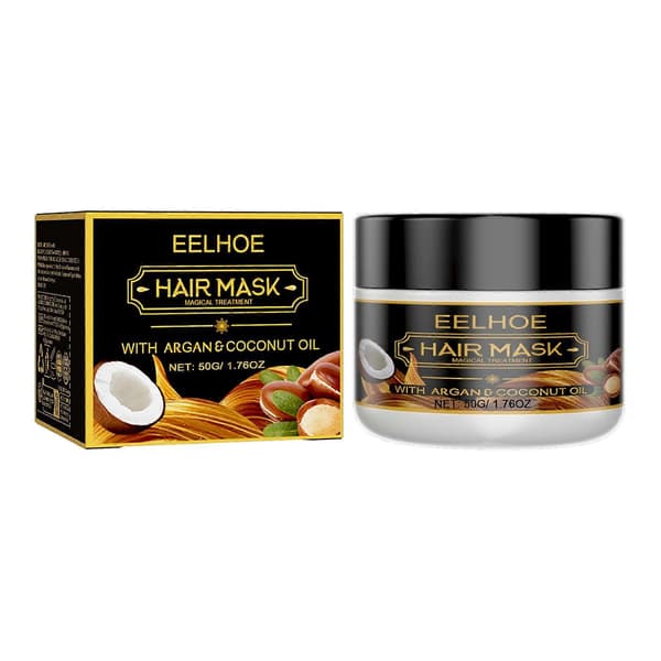 EELHOE Hårmaske Balsam Fugter, Forbedrer, Farver, Glatter, Udglatter og Blødgør Hårmaske